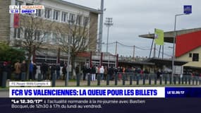 Coupe de France: la queue pour les billets avant FCR-Valenciennes