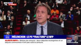 Motion de censure rejetée: "La loyauté pour la France insoumise, ça s'appelle la soumission", lance Jérôme Guedj, député socialiste