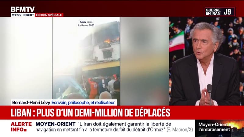 Frappes au Liban: "Le Hezbollah n'est pas une force libanaise", explique Bernard-Henri Lévy, écrivain