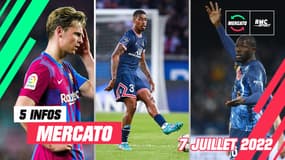 Kimpembe, De Jong, Koulibaly… Les 5 infos mercato du 7 juillet 2022 (à la mi-journée)