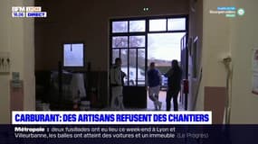 Carburant : des artisans refusent des chantiers