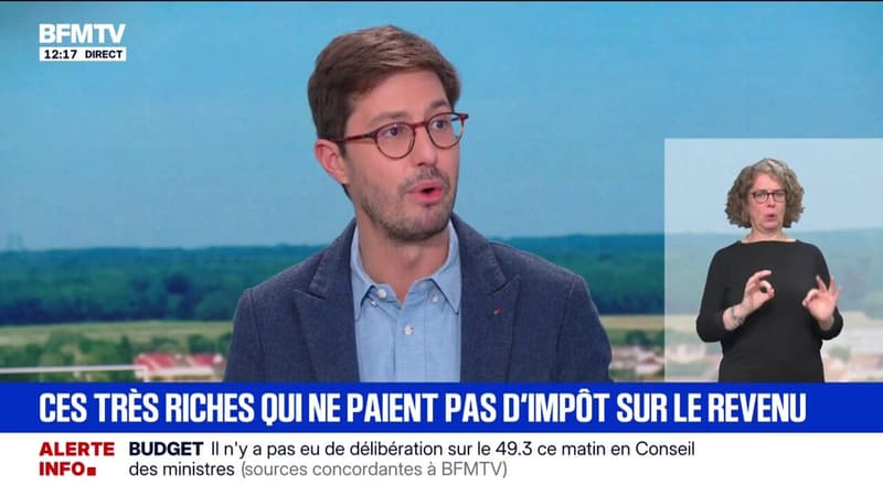 Est-il vrai que des "milliers" de personnes fortunées ne paient "aucun impôt sur le revenu"?