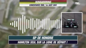 GP de Hongrie : Hamilton seul sur la grille ! Le direct de RMC lors du départ surréaliste