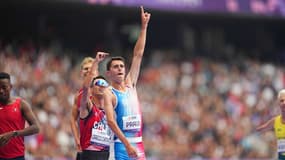 Antoine Praud peut lever le bras au ciel, il a réalisé une très grande performance, le 31 août 2024