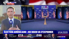 États-Unis: Joe Biden doit s'exprimer de son QG de Wilmington