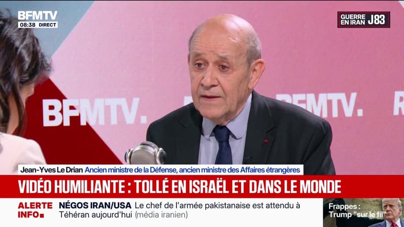 La situation à Gaza "est un trou noir", assure Jean-Yves Le Drian