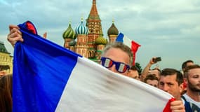 Supporters français à Moscou