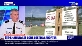 Lyon: les secours rappellent que la baignade dans le Rhône et la Saône est interdite