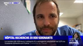 "On est en train de réfléchir à des actions nationales, dures, illimitées": la colère du Dr Arnaud Chiche face au manque de personnel à l'hôpital