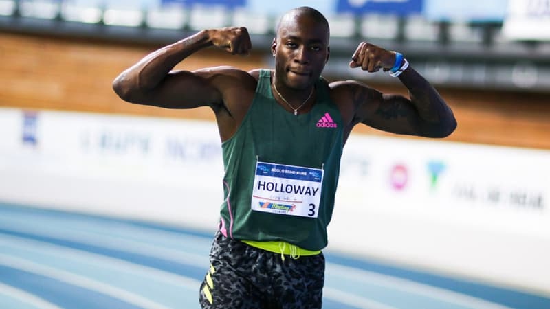 Athlétisme: l'Américain Holloway bat le record du monde du 60m haies