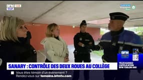 Sanary: contrôle des deux roues au collège