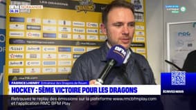 Hockey: 5ème victoire pour les Dragons de Rouen