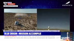 Blue Origin: la capsule de l'équipage est revenue sur Terre