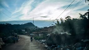 Une rue à Yaoundé, capitale du Cameroun (PHOTO D'ILLUSTRATION)