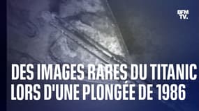 Des images rares de l'épave du Titanic lors d'une plongée de 1986 publiées par la Woods Hole Oceanographic Institution 