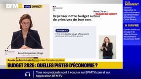 Budget 2026: "Nous sommes devenus parfois un État guichet", déplore Amélie de Montchalin