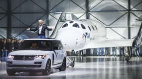 Land Rover et Virgin Galactic sont partenaires depuis juin 2014.