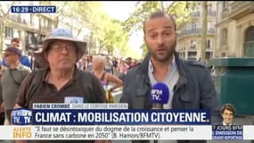 Marche pour le climat: le cortège parisien s'est élancé depuis le parvis de l'Hôtel de ville