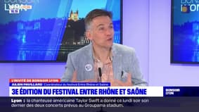 Julien Pavillard, coordinateur du festival Entre Rhône et Saône, espère que les Lyonnais pourront se baigner dans le Rhône le 30 juin du côté du parc des berges