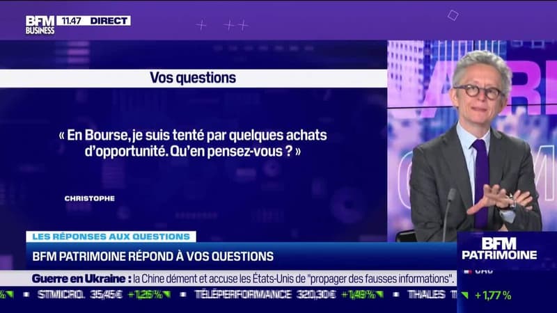 Les questions: Le conflit ukrainien m'inquiète, que faire ? - 14/03