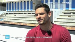 Florent Manaudou : "Je suis toujours content d'aller à l'entrainement"