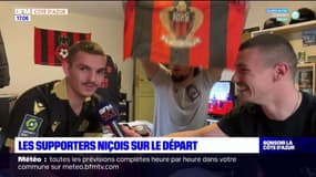 Finale de la Coupe de France: les supporters niçois sur le départ