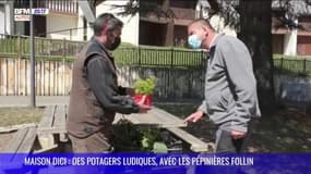 MAISON DICI : des potagers ludiques, avec les Pépinières Follin