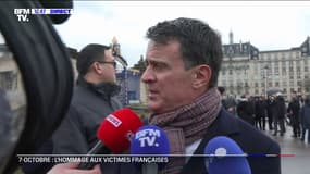 "Nous ne pouvons pas les oublier": Manuel Valls s'exprime après l'hommage aux victimes françaises du 7-Octobre