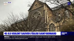 Lyon: un collectif refuse de voir l'église Saint-Bernard transformée en bureaux