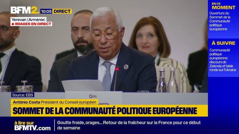 "Le Canada souhaite construire avec nous un ordre international", affirme le président du Conseil européen, Antonio Costa