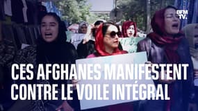 Afghanistan: des femmes manifestent à Kaboul contre un décret imposant le port du voile intégral