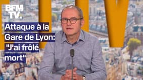 "J'ai frôlé la mort": l'interview de Christophe Demesy, victime de l'attaque à la Gare de Lyon