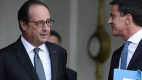 Manuel Valls domine François Hollande dans notre sondage Elabe pour BFMTV.