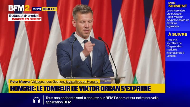 Ukraine : "Il est exclu" d'admettre dans l'Union européenne un pays en guerre, déclare Peter Magyar, vainqueur des élections législatives en Hongrie