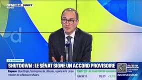 "C'est au moment où on commençait à avoir de vrais impacts sur le transport aérien aux États-Unis", qu'un accord provisoire sur le shutdown a été trouvé, explique Wilfrid Galand, directeur général adjoint de Montpensier-Arbevel