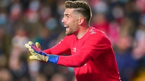 Luca Zidane lors de son passage au Rayo Vallecano, février 2022