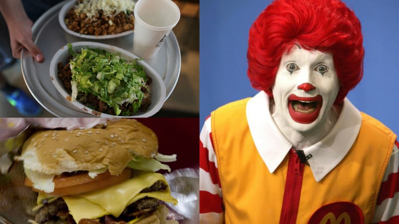 Des plats tex-mex de Chipotle aux copieux hamburgers de Five Guys, les concurrents de McDonald's regardent la France avec appétit.