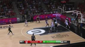 Pro A – Strasbourg s’incline face à l’ASVEL lors de la première demi-finale