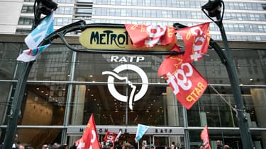 Des manifestants de la RATP contre la réforme des retraites, en septembre 2019 à Paris (illustration).