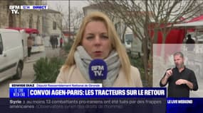 Crise agricole: opération tractage des militants du Rassemblement national sur un marché en Gironde 