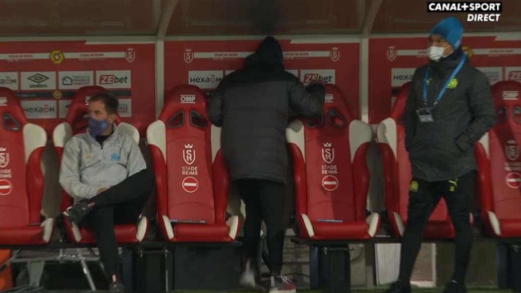 Jorge Sampaoli lors de Reims-OM