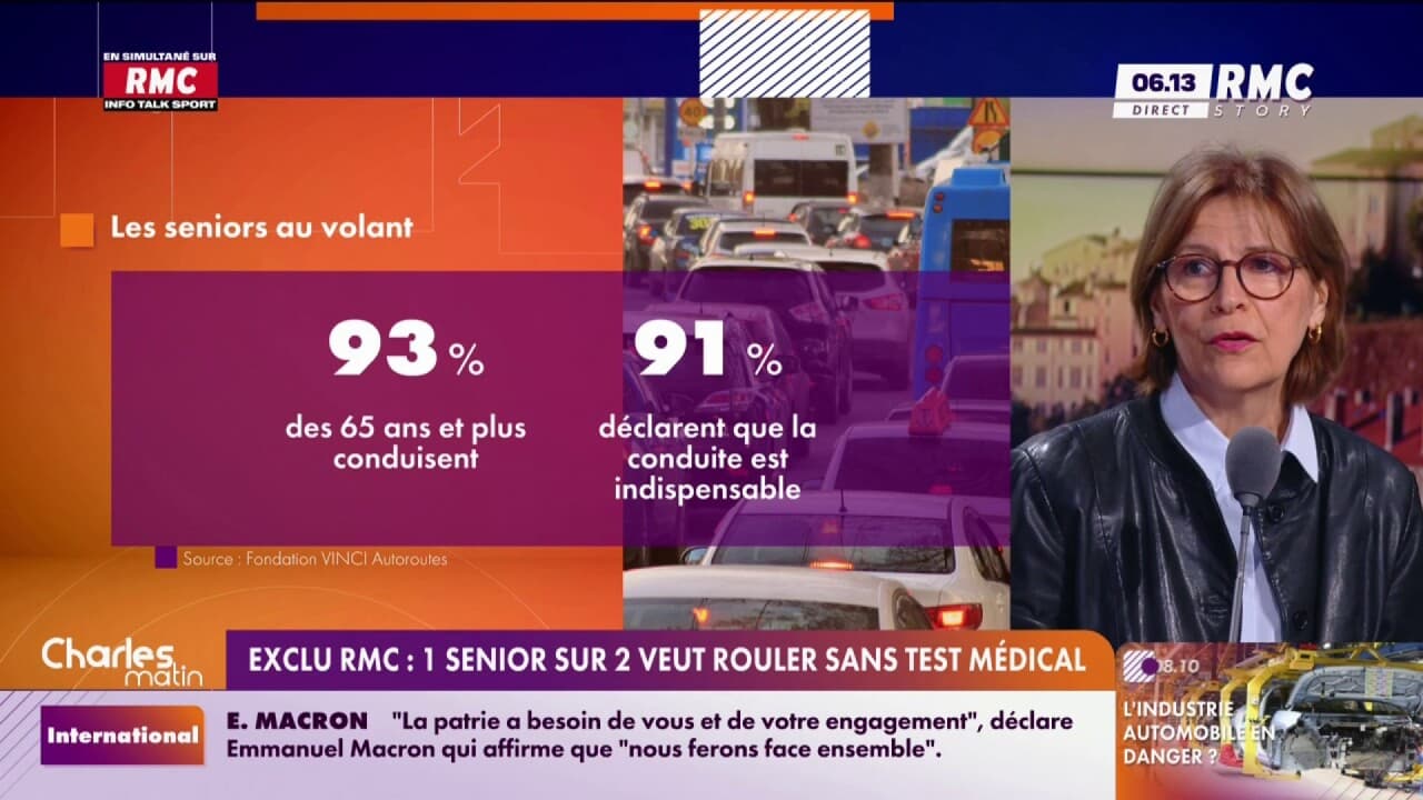 Exclu RMC : 1 senior sur 2 veut rouler sans test médical