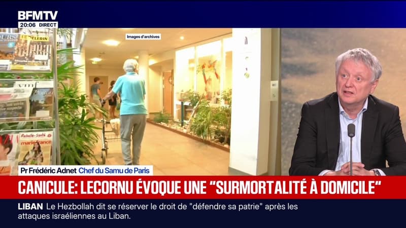 Reprise "possible" dès ce week-end de la canicule: "En cas de coup de chaleur, il faut plonger le patient dans une baignoire réfrigérée", déclare Frédéric Adnet, chef du Samu de Paris