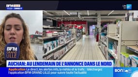 Plan social à Auchan: les salariés continuent d'accuser le coup