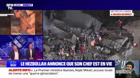 Frappes israéliennes à Beyrouth: le chef du Hezbollah "va bien" - 27/09