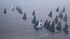 Les bateaux au départ du Vendée Globe 2024