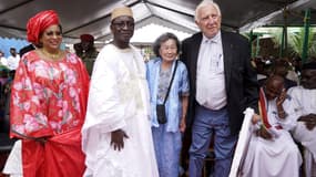 Lors de la cérémonie d'inauguration du centre André-Festoc à Bamako, le 10 septembre 2018.