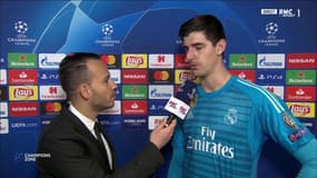 Thibaut Courtois : "Karim Benzema est un très grand joueur. J'adore jouer avec lui "