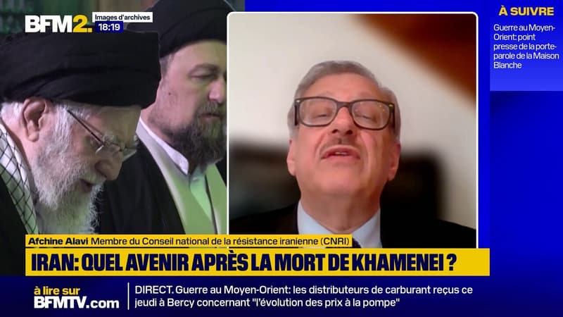 "Aucun avenir pour l'Iran ne peut se construire depuis l'extérieur", déclare Afchine Alavi, membre du Conseil national de la résistance iranienne