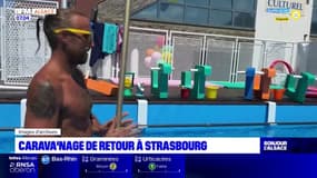 Strasbourg: le bassin mobile pour apprendre à nager de retour
